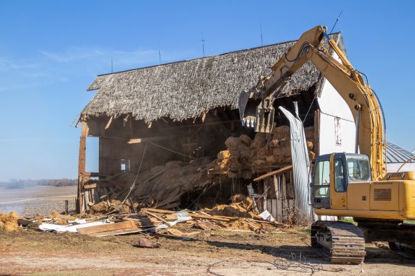 Barn Demolition in American Fork