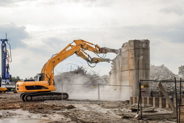 Silo Demolition in American Fork