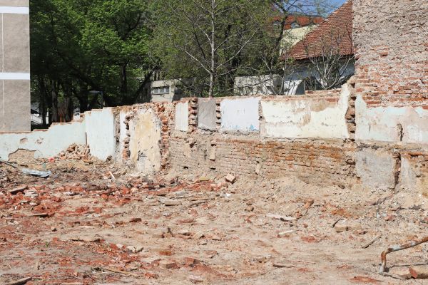 Brick Wall Demolition in American Fork