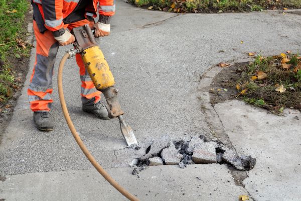 Concrete Sidewalk Removal in American Fork