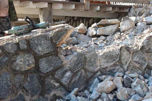 Retaining Wall Demolition in American Fork